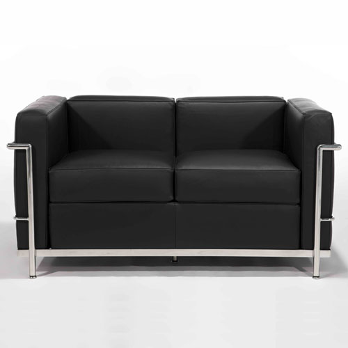 Replica LC2 2 Seater Sofa by Le Corbusier