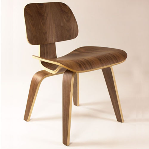 Replica plywood dining chair by Eames